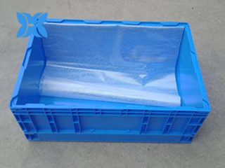 鑫浩塑料物流箱PVC防尘帘的种类