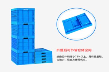 塑料折叠物流箱在企业物流中的应用